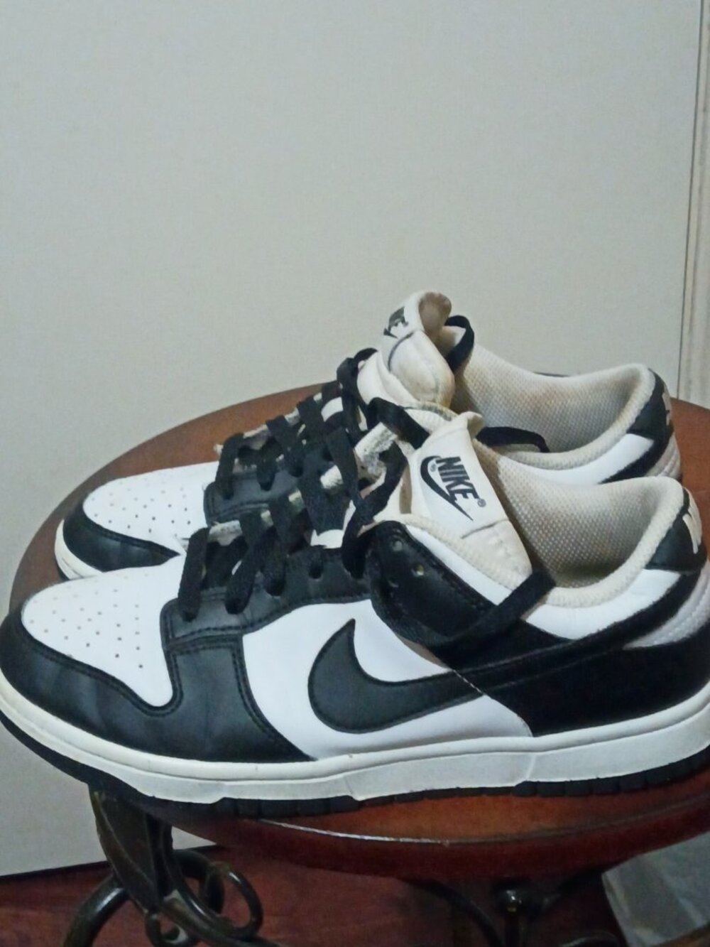 Nike Dunk Low Next Nature White/Black "Panda" Sneakers DD1873-102 Womens Size 7 - Picture 7 of 14